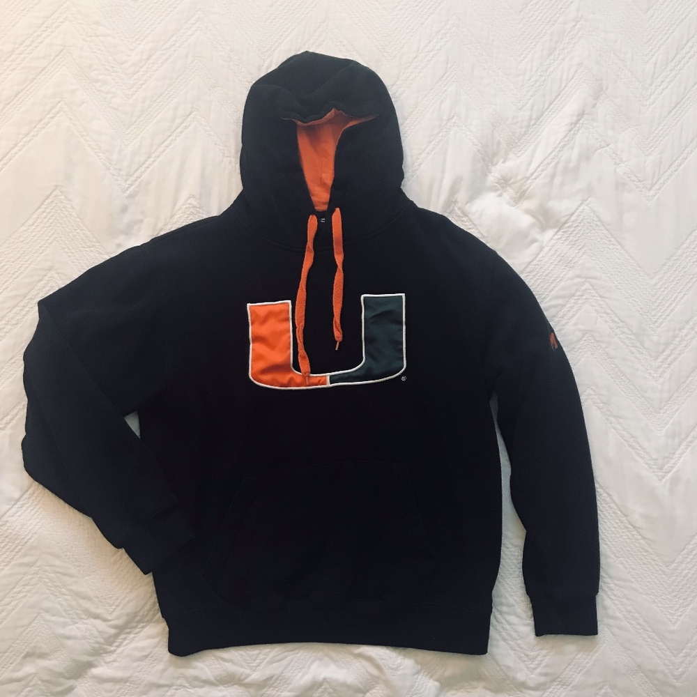 Miami U Hurricanes Pullover Hoodie